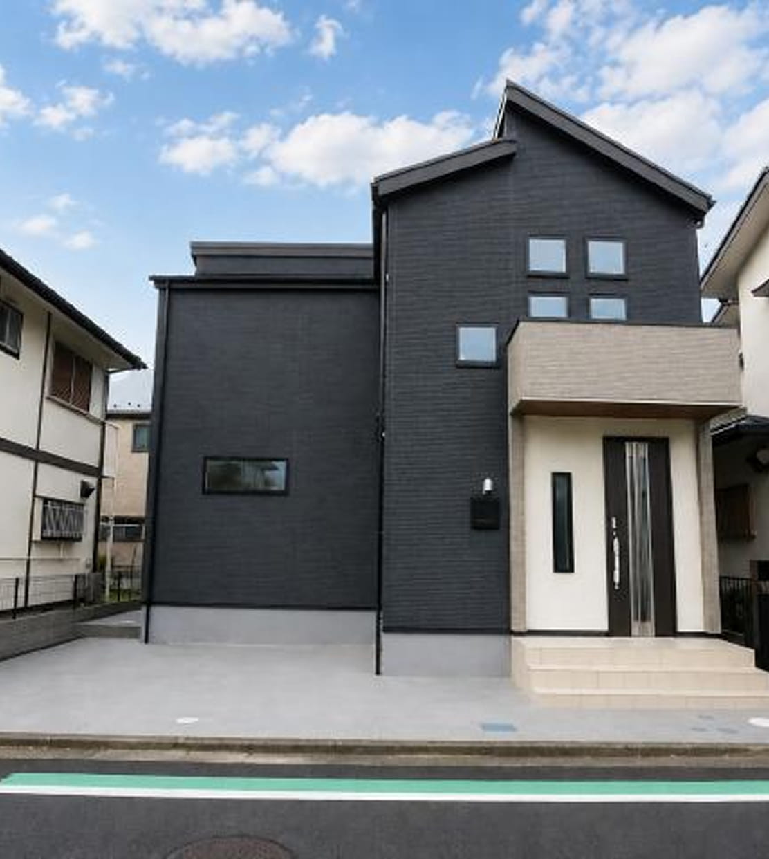 建売分譲住宅の外観